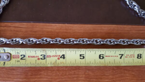 Stainless Steel Chain Necklace - D2200 - 22"